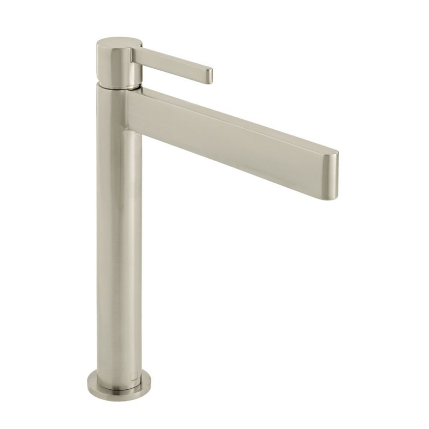 Cutout image of Vado Individual Edit Brushed Nickel Tall Basin Mixer